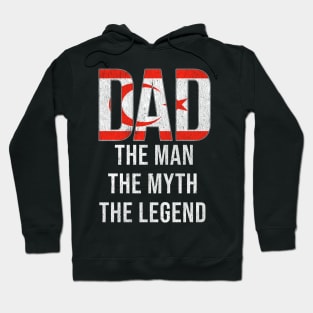 Turkish Cypriot Dad The Man The Myth The Legend - Gift for Turkish Cypriot Dad With Roots From Turkish Cypriot Hoodie